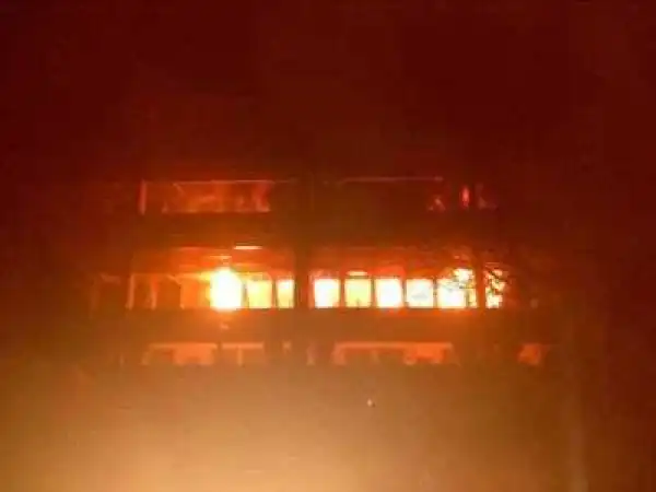UNIJOS Library Destroyed by Fire